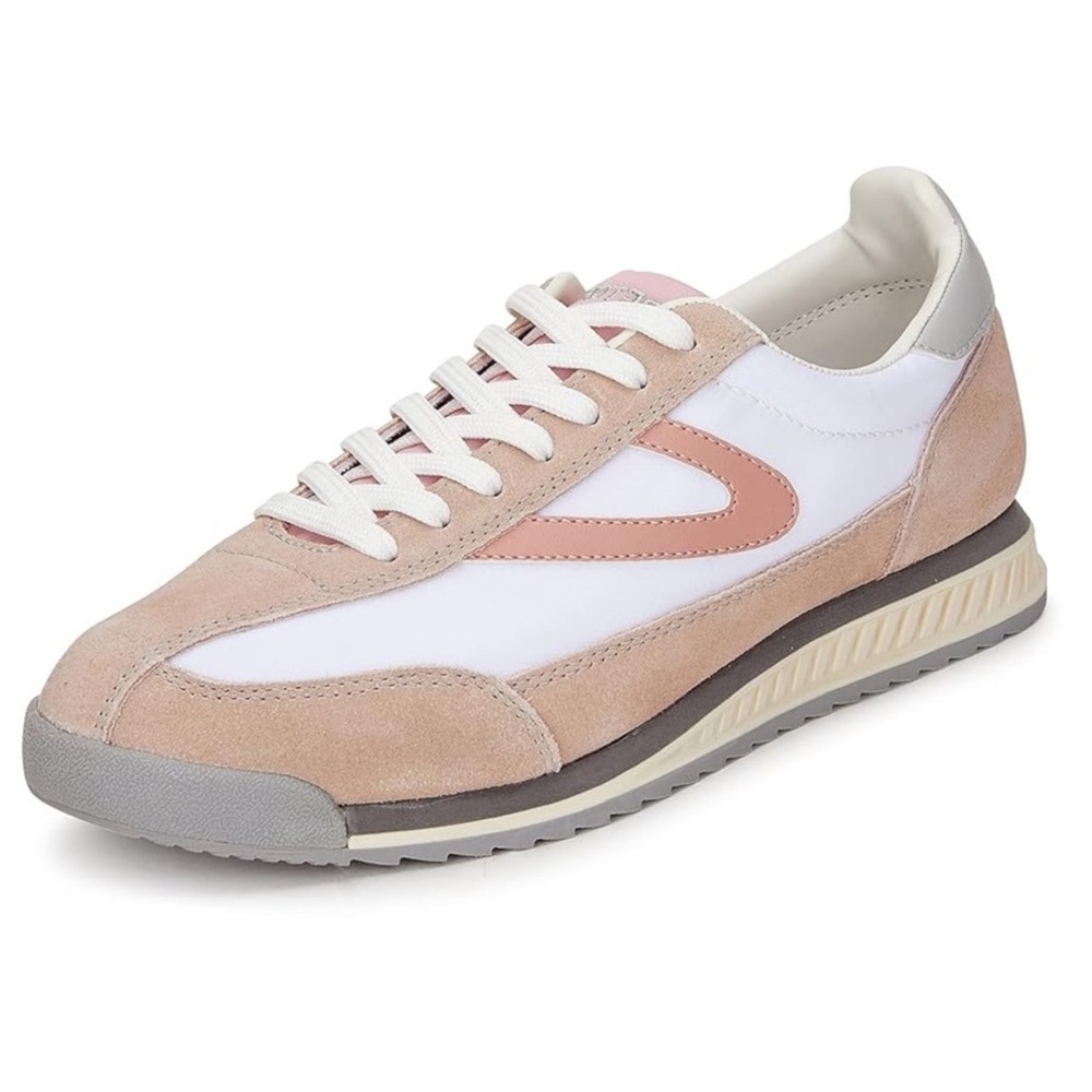 Tretorn Rawlins 2.0 White Blush Sneaker size 9 like new!